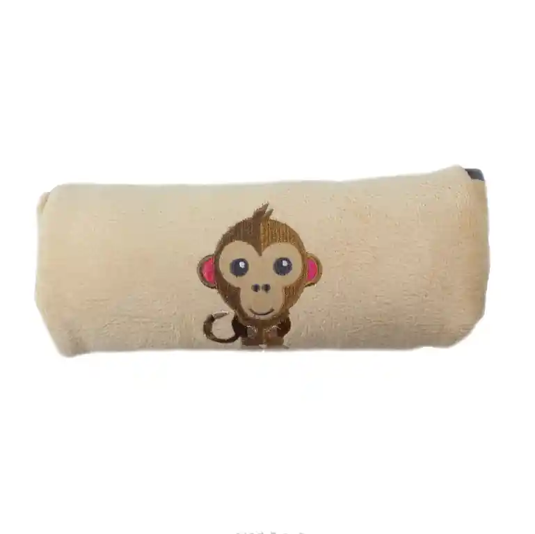 Super Cena Cappa 03602 - Cestovní polštářek na pás HAPPY MONKEY béžový