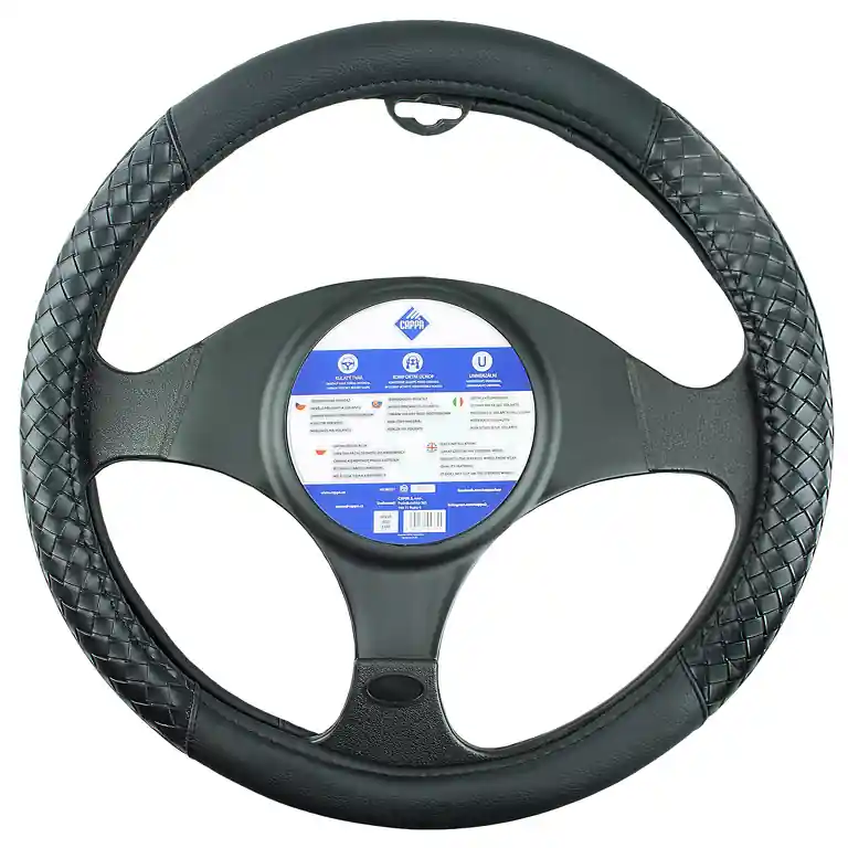 Cappa 04334 - Potah volantu CROSS 37-39cm černý Tovární Cena