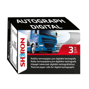 Ověřený Sheron 6000276 - Termopapír do digitálních tachografů 3 ks
