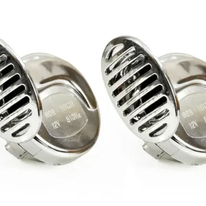 Amio 01715 - Klakson Chrom 12V 2 ks CHR-01 Must-Have