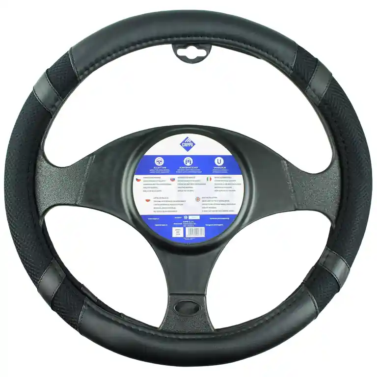 Cappa 04330 - Potah volantu SPORT 37-39cm černý Poslední Šance