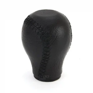 01755 - Hlavice řadicí páky kožená obyčejná černé nitě Přímo Od Výrobce