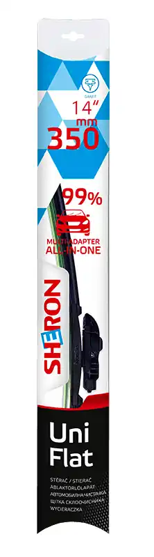 Sheron 4814901 - Stěrač Uni flat 350 mm Nejlepší Volba