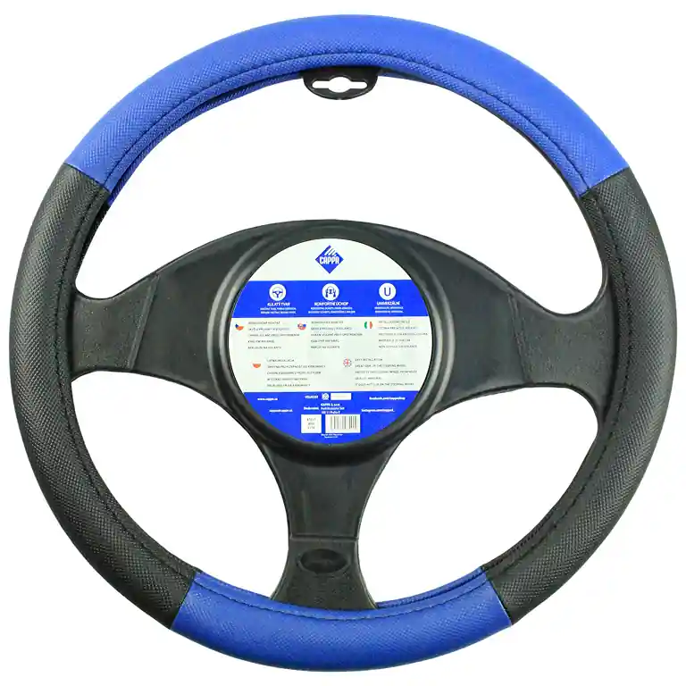 Cappa 03490 - Potah volantu FZ0152 37-39cm černo/modrý Tovární Cena