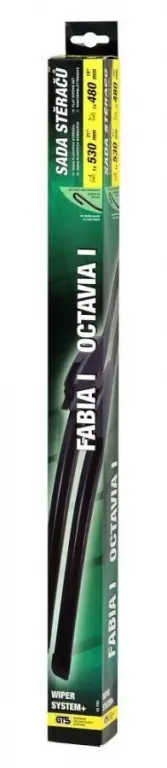 Vysoce Kvalitní Green 10795 - Stěrače FLAT SET 530+480mm GREEN OCT I/FAB I