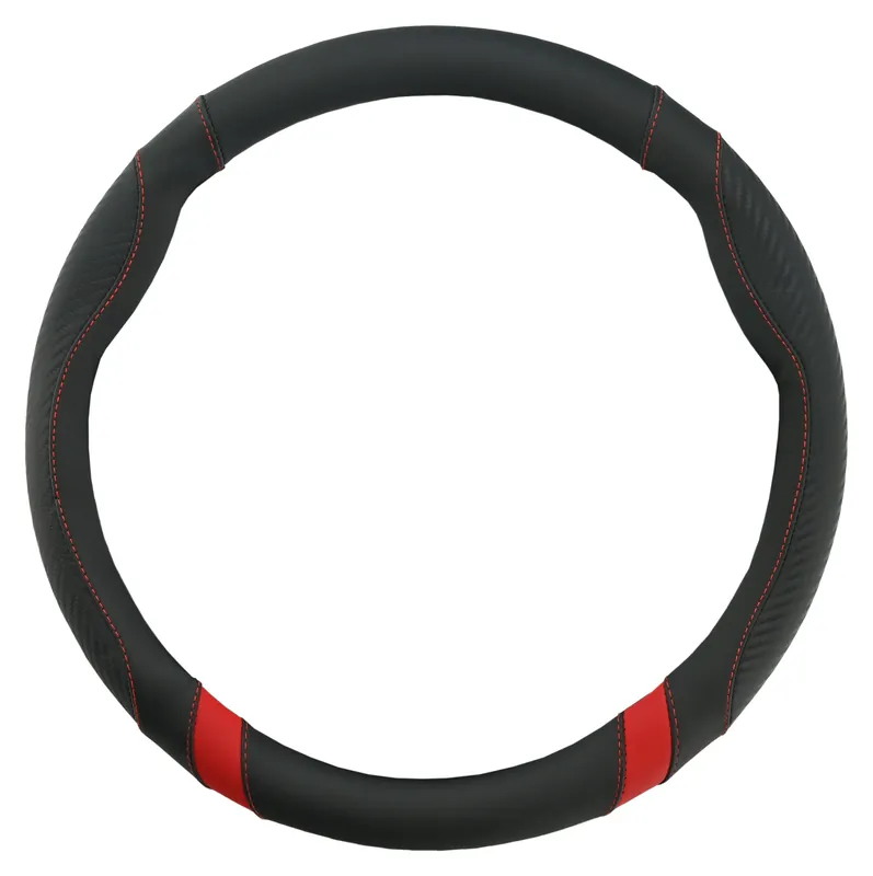 Ověřený Compass 31456 - Potah volantu TOURING červený