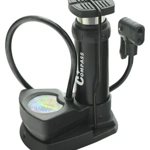 Top Prodej Compass 09155 - Hustilka nožní VERTI s manometrem