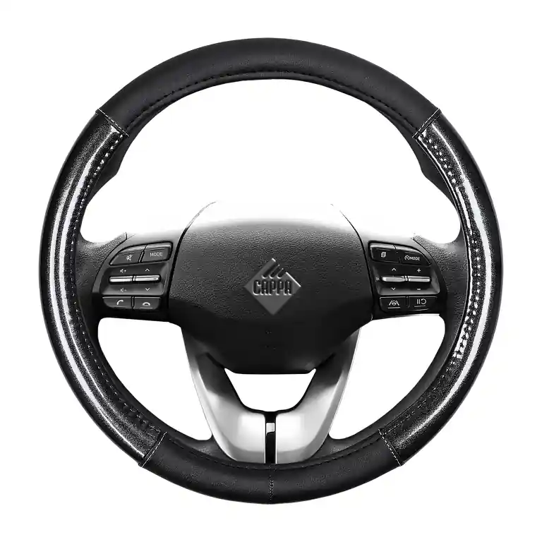 Cappa 03491a - Potah volantu SPARKLE 37-39cm černý Hit Sezóny