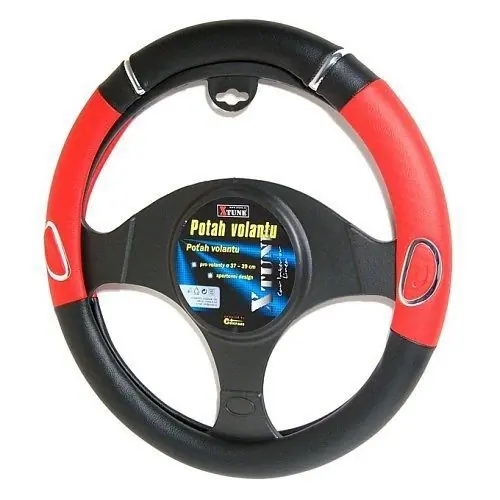 Rychlé Dodání Compass 31413 - Potah volantu RALLY červený