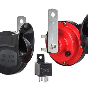 411-0098 - Klakson elektromagnetický, 12V 115dB, 2-tóny, 58596 Novinka