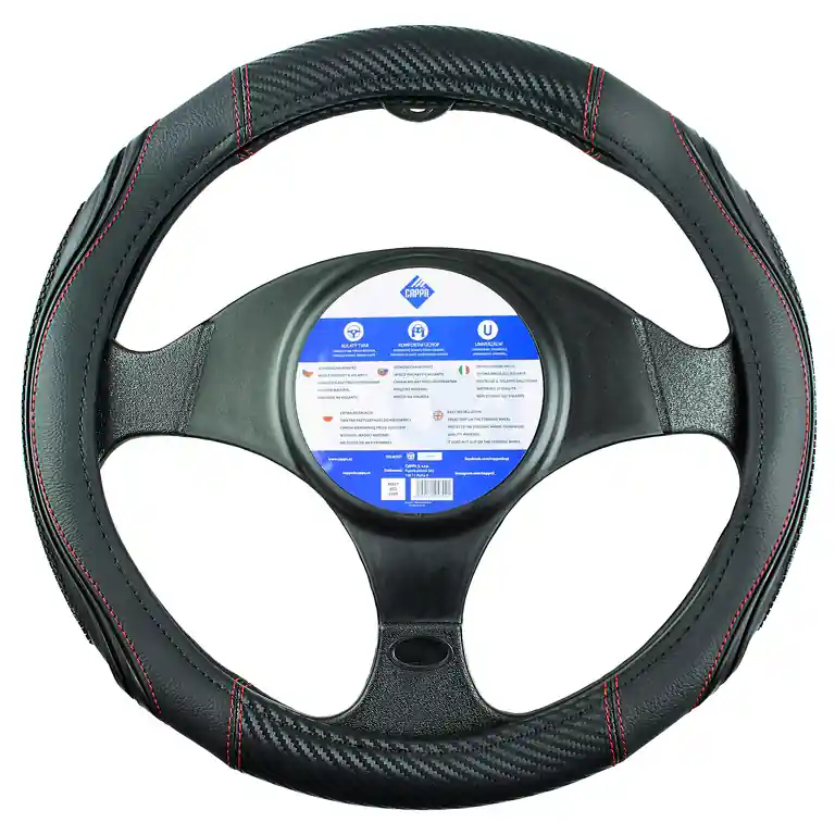 Cappa 05744 - Potah volantuMIRAGE 37-39cm černo/červený Značkový