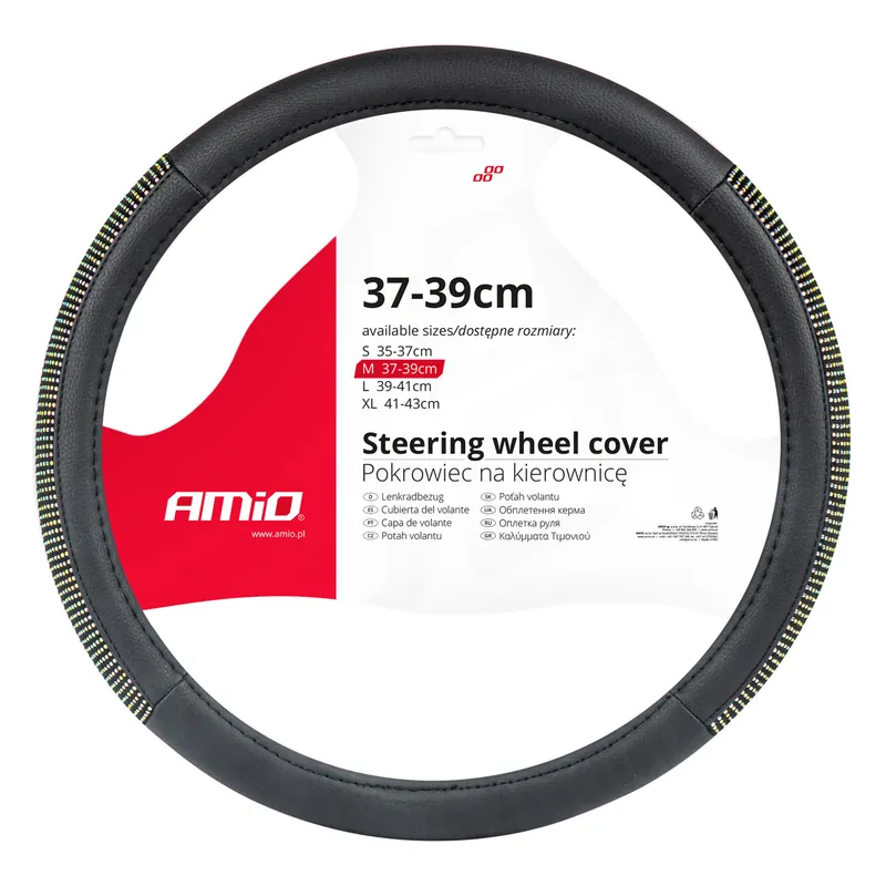 Amio 02985 - Potah volantu SWC-44-M (37-39cm) Expresní Doručení