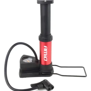 Oblíbený Amio 02147 - Kovová nožní pumpa s manometrem MINI PU03