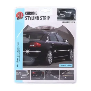 Značkový 5800149 - ALLRIDE Chromový pásek 2,1 cm x 2,45 m