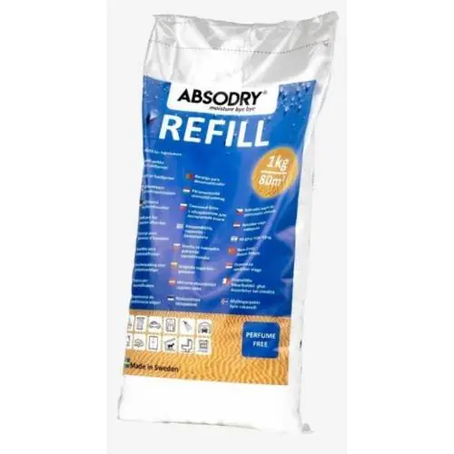 ABSODRY duo family 165188 - Everbrand náhradní sáček do pohlcovače vlhkosti Absodry Big, 1000 g Poslední Šance