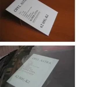 Poslední Šance AHProfi 713000345 - Plexi držák A4 na palubovku