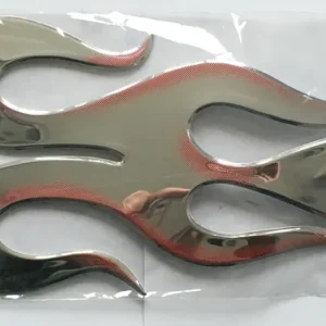 Avisa 152-153AL-4-001 - Samolepící dekory "AVISA" plamen velký ALU red rastr Odeslání Ihned