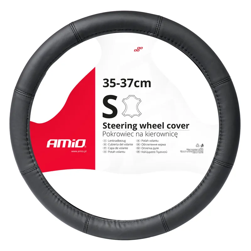 Koupit Online Amio 03545 - Potah volantu Leather Series SWC-48-S (35-37cm)