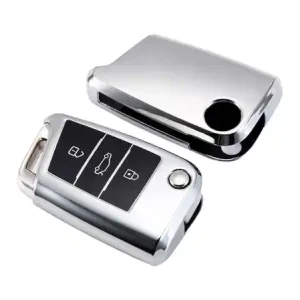 Originální PRO-TEC 06427076 - Obal na klíče Škoda Octavia III od roku 2012 Silver Premium