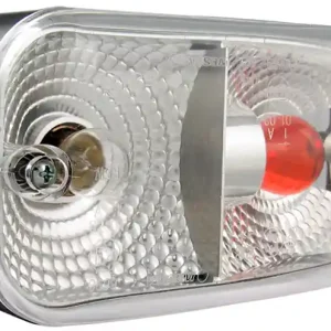 911-39801 - Světlo Zetor přední levé 162x77 (blinkr, pozička,12V) AMP kabel 15cm, 39801 Autentický