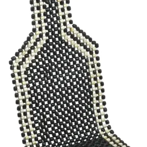 Jen Po Omezenou Doba Compass 04106 - Potah sedadla kuličkový BLACK 127x38cm