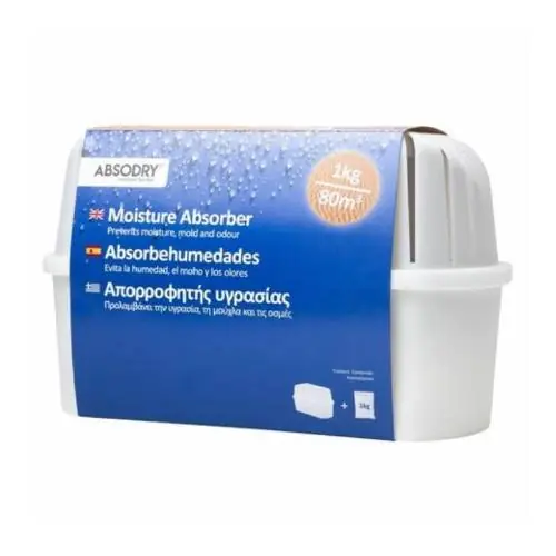 ABSODRY duo family 165187 - Everbrand pohlcovač vlhkosti Absodry Big, pro místnost do 80 m3, 1000 g Nejlepší Cena