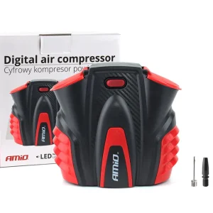 Amio 02641 - Digitální kompresor do auta s LED 12V ACOMP-16 Nízká Cena
