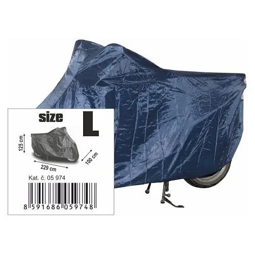 Compass 05974 - Ochranná plachta na motocykl L 229x100x125cm NYLON Zlevněný