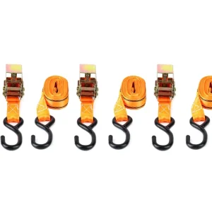 Amio 02496 - Upínací pásy s ráčnou 700kg 25mm 4,5m 4ks BELT-03 Nejlepší Cena