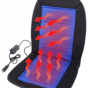 Nízká Cena Compass 04118 - Potah sedadla vyhřívaný s termostatem 12V LADDER modrý