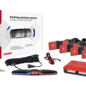 Amio 02291 - Parkovací asistent MAX LED 4 senzory černá vnitřní 16,5mm Top Prodej