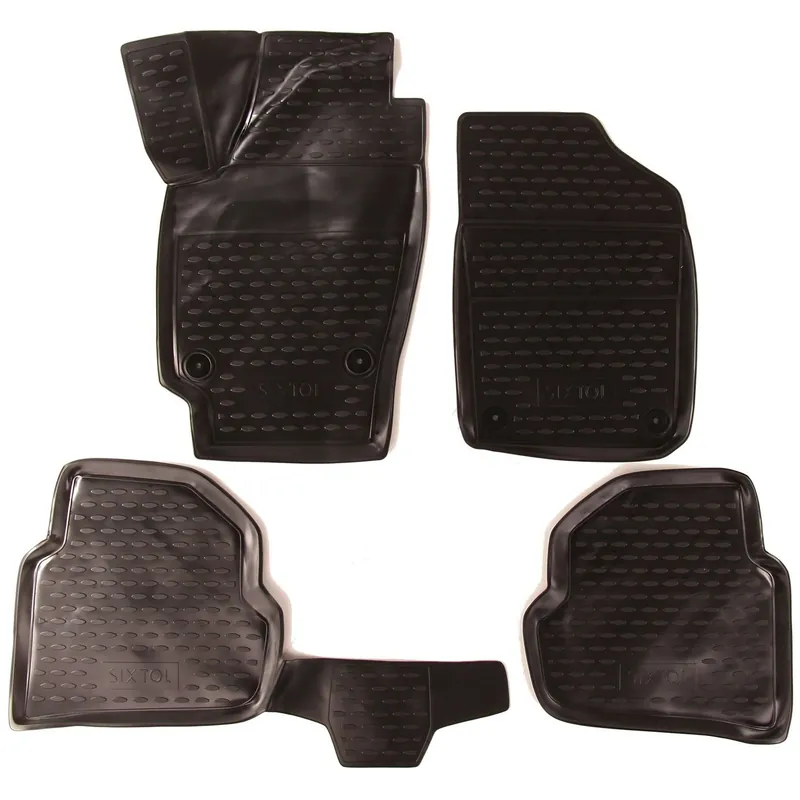 Sixtol HBC10873 - 3D Gumové koberce VOLKSWAGEN Polo, 2010->, sedan SIXTOL Doprava Zdarma
