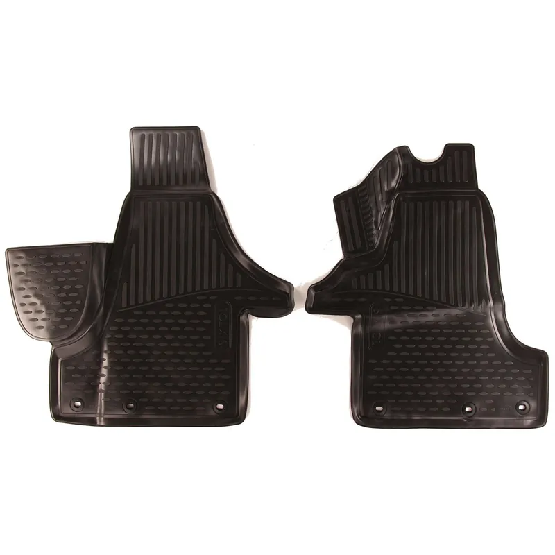 Sezónní Sleva Sixtol HBC10882 - 3D Gumové koberce VOLKSWAGEN Transporter (T6), 2015->, VAN, (Evropa), 2ks SIXTOL