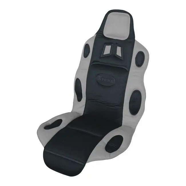 Compass 31650 - Potah sedadla RACE černo-šedý, Dokud Zásoby Vydrží