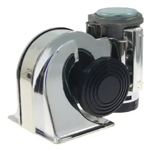 411-0105 - Klakson chrom NAUTILUS 12V s kompresorem 58138 Rychlé Dodání