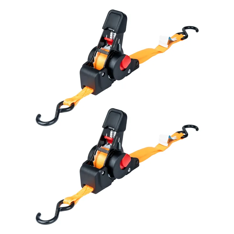 Amio 03323 - Upínací pásy s ráčnou 100/200kg 18mm 2m S-TYPE AMiO- Ověřený