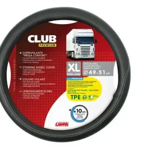 Kenwood 052-2111 - Lampa (Italy) Potah volantu 49-51cm černý Club XL Premium TPE Tovární Cena