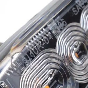 Amio 02297 - Výstražné osvětlení oranžové 3x3W LED R65 R10 12 / 24V IP67 Značkový