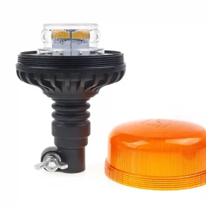 Amio 02293 - Výstražný maják W03P tyčový Flexi R65 R10 36LED 12 / 24V IP56 Přímo Od Výrobce