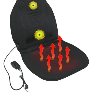 Compass 04079 - Potah sedadla vyhřívaný s masáží 12V TWIN Sezónní Sleva