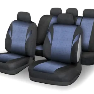 Cenový Hit Compass 31678 - Potahy sedadel sada 9ks POLY modré AIRBAG