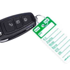 Poslední Šance AHProfi 434040011 - Zelené PLUS plastové visačky na klíče 250ks