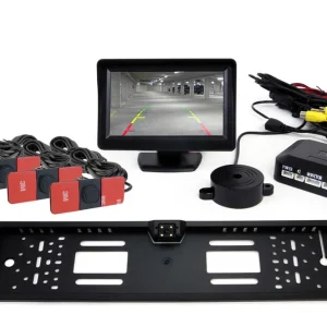 Amio 02276 - Parkovací asistent TFT01 4,3" s kamerou HD-402-LED 4 senzory černá vnitřní Koupit Online