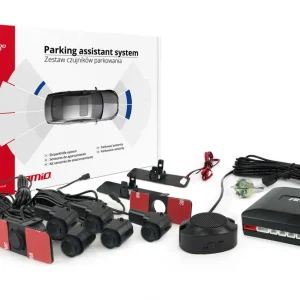 Odeslání Ihned Amio 02254 - Parkovací asistent Bzučák 8 senzorů černá vnitřní 16,5mm