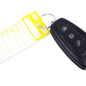 Nová Kolekce AHProfi 434030011 - Žluté PLUS plastové visačky na klíče 250ks