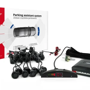 Amio 01603 - Parkovací asistent LED 8 senzorů černých GOLD 18mm Odeslání Ihned
