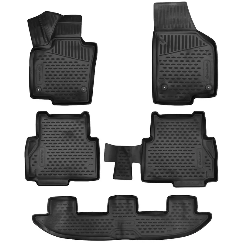 Novline ELEMENT3D4402210k - Gumové autokoberce Seat Alhambra 2010- (7 míst) Přímo Od Výrobce