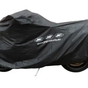 JMP 711.56.01 - Krycí plachta na motorku XL 275 x 108 x 104 cm Premium, venkovní nepromokavá, černá Cenově Výhodný
