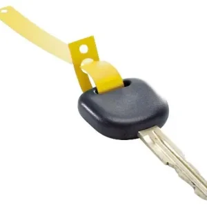 770921900109N - Klíčenky - visačky na klíče s poutkem plastové, balení 1000 ks, žluté Rychlé Dodání