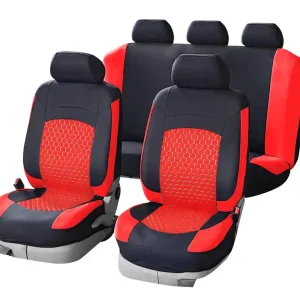 Tovární Cena Cappa 15104 - Autopotahy HELSINKI Lima černá/červená